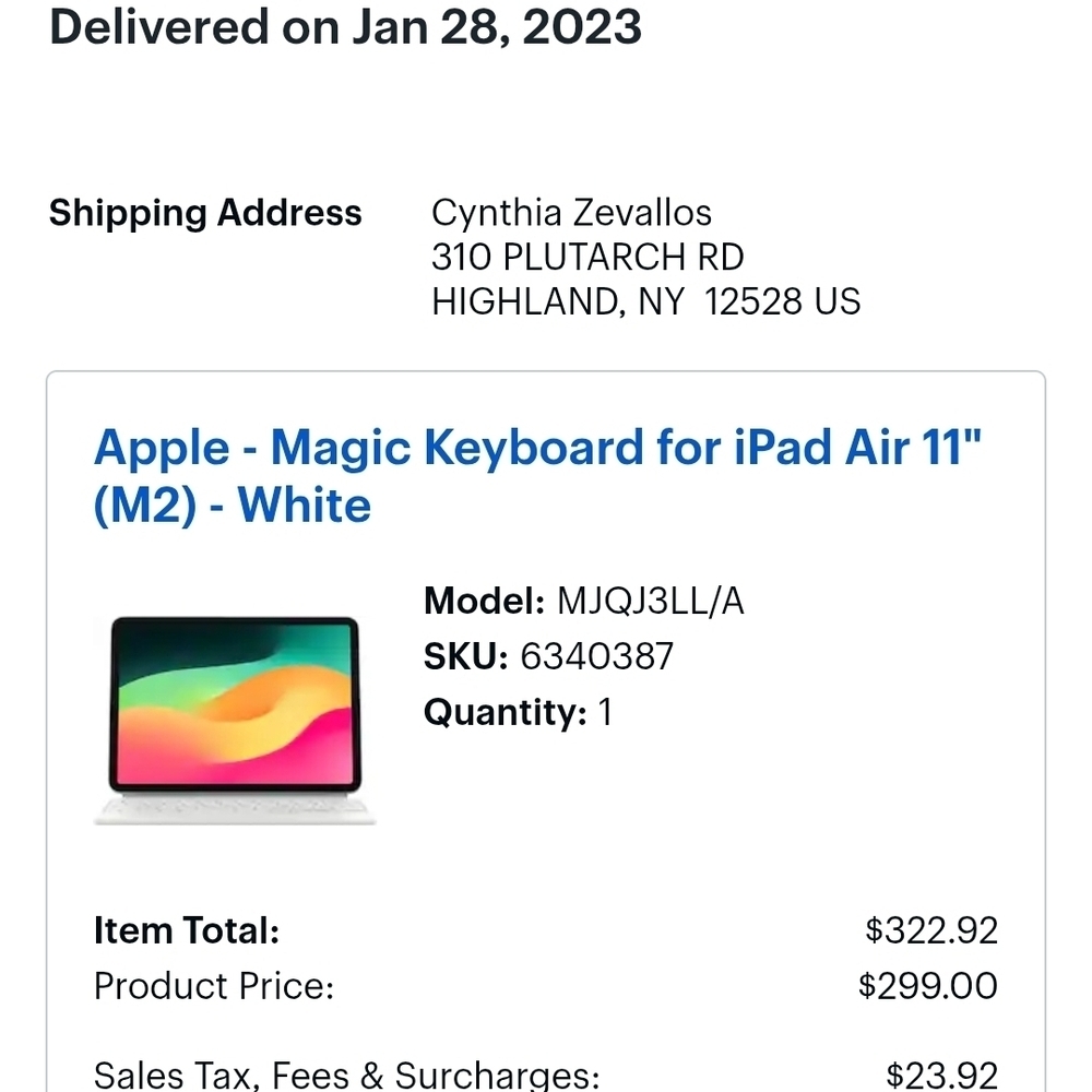 Apple iPad Magic Keyboard - Picture 2 of 7